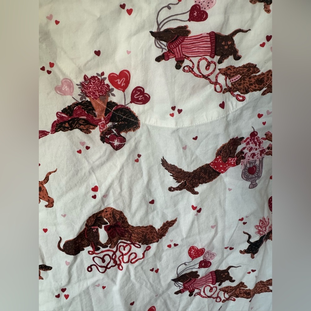Printfresh Dachshund Date - Long PJ Set - Cloud - 5X - Picture 8 of 14